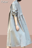 Women's Long Trench Coat Fashion Streetwear Classic Double Breasted Casual Elegant Coat Clothing Tops Spring Autumn