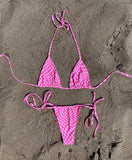 2021 New Mosang Split Three-Point Thin Swimsuit