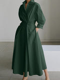 Fashion Solid Lapel Chic Preppy Style Cardigan Is Very Comfortable To Wear For Women Release Date Is In Spring