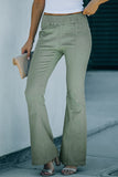 Detail Elastic Waist Flare
