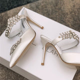 party 2022 European and American new style ladies sandals, high heels with diamond