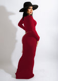 Party Sexy Deep-V Knit Long