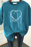 Oversized T Shirts 100% Cotton Plus Size T Shirt Summer Top Tees Heart Printed O Neck L-6XL Short Sleeve Tshirt