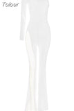 Summer Jumpsuits Women High Waist Playsuit Party Clubwear Bodysuit Rompers Mesh Wide Leg Pants Bandage