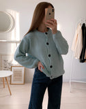 Women's Sweaters Cardigan Oversize Knitting Fall Winter Sweater Vintage Buttons White Cardigans Woman Knitted Long Sleeve