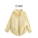 Homemade New Women's Classic Fashionable Silk Shirt