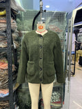 Women's Fashion New Leopard Print Loose Jacket Lamb Wool