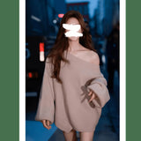 Real Price Of Zhao Luth The Same Fasc Egatse Color Does Not Set Out-Up Knitted Sweater Casual Sweater Women's Coat