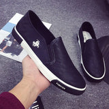 Men Casual Shoes Loafers Breathable Flats Shoes slip on Shallow Comfortable Zapatos Hombre Plus Size