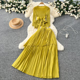 Sense T-Shirt With Irregular Hem Pressure Folding Blouse High-Waisted Half-Body