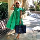 Casual Slouchy Sweet Vacation Dress
