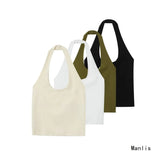 Women's Clothing 2025 Summer Chic Self-Repair Anti-Light Inside The Bottom Of The Coat To Cover The Secondary Breast Milk Vest T-Shirt