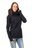 2025 New Lactation Wears Pregnant Women With Thick Hooded Long-Sleeved Half-Finger