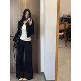 Scented Black Short Jacket Jacket Women Spring, Autumn And Winter Small Man Body And Cool And Chic