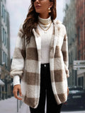 New Coat Loose Lattice Knitted Cardigan Fashion Sweater