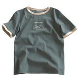Toloer Slim Short-Sleeved T-Shirt Women 2024 Summer New Bottom Shirt Students Casual Korean Version Jacket Women's