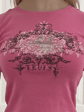 Vintage Acanthus Logo-Print Baby Tee-Outfit