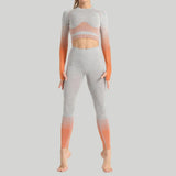 Piece Push Up Set Leggings Shirt Gym Sets Tracksuit Women Workout Gym Clothing Sport Clothes Fitness Suits Women's