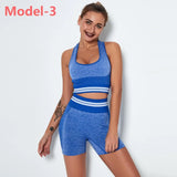 Seamless Gym Sets High Waist Gym Mesh Leggings Shirts Suit Long Sleeve Fitness Workout Sports Running Thin Sport