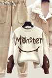 Winter New Cashmere Vest Coat Embroidery Knitted Sweater Casual Trousers Three Piece Elegant Women's Pants Set