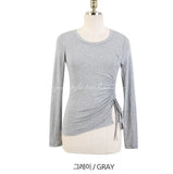 Top Sexy White T Shirt Women Elasticity T-Shirt Cotton Black Tee Woman Clothes Slim Tshirt Female Skinny Long Sleeve