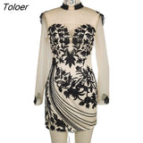 Women's Dresses Hip Wrap Skirt Clothing New Lady Club Party Dress Wear Sexy Golden Sheer Mesh Banquet Summer Female
