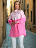 Version Of Comfortable Casual Long-Sleeved Top 2025 Spring New Temperament Commute Loose Single-Ded Button Shirt