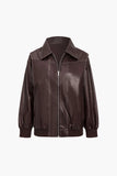 Solid Color Collier Zipper