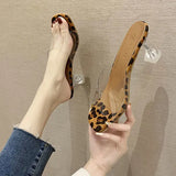 PVC Sandals Women Pointed Clear Crystal Cup High Heel Stilettos Sexy Pumps Summer Shoes Peep Toe Women Pumps Size