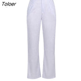 Silver Long Sleeve Shirt Women's Suit Sexy Underwear Button Shirts Trouser Suits 2022 Spring Fashion Club Night