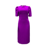 Ebay 2025 Summer New Short-Sleeved Folded Color Large-Size