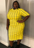 Printed Casual O-Neck Short Sleeves Loose Plus Size Casual