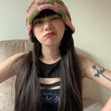 Y2k Aesthetics Tank Tops Hollou Out Korean Fashion Crop Tops Grunge Fairycore Sexy Tops 00s Harajuku Tanktop Mall