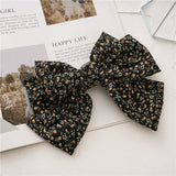 Big bow steel clip-Outfit
