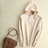 Hoodies Women Hooded Sweatshirt Femme Grande Taille Warm Pink Cashmere Hoodie Woman Womens Knitted Hoodie