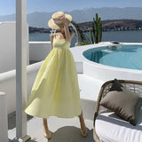 seaside holiday beach dress female sanya tourism wear a super loose led long a word condole belt