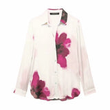 Summer Casual Printing Trouser Set New Women's Hanging