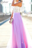 Philosophy 2023 Spring Summer Hollow Out Floor-Length Casual Dress Sleeveless O-Neck Party Dress Maxi Beach