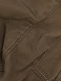 Fashion Women's Skirt New Elastic High Waist Zipper Big Pockets Loose Straight Brown Mid-calf Skirts Autumn 2023