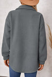 Button Down Dropped Shoulder