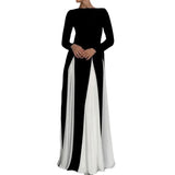Women's New Bumpy Long-Sleeved Dress INS Casually Loose Spring