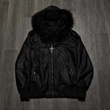 New Solid Zipper Hoodie Hoodie High Street Thair Hat Coat
