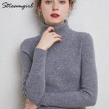 Women's Turtleneck Sweater Pullover Women Autumn Winter Pull Femme 2021 Winter Clothes Women Basic Warm Vintage Sweater
