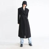 Toloer Version Long Suit Female 2024 Spring And Autumn New Fashion Temperament Women's Wear Casual Show Thin Foreign Style Windbreaker Coat-Outfit