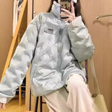 Down Cotton-Padded Jacket Female 2024 New Winter Korean Department Add Thick Cotton-Padded Jacket Small Oversize Cotton-Padded Coat Tide-Outfit