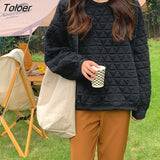 Yellow Loose Sweatshirt Female Winter White Causal O Neck Long Sleeve Women Clothing Creative New Style Hoodies