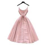Luxury Thousand Gold Wind High-End Sling Dress Women's Summer Folding Waist Thin Design Geese Temperament
