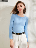 winter clothes Knitted woman sweaters Pullovers spring Autumn Basic women's jumper Slim women's sweater cheap pull long