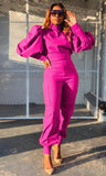 Formal Puff Sleeve Top and Matching Pants 2PC