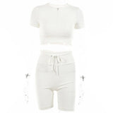 Color Seamless Yoga Suit Women's Urban Leisure 2-Piece Set Running Sports Workout Clothes Lace-Up